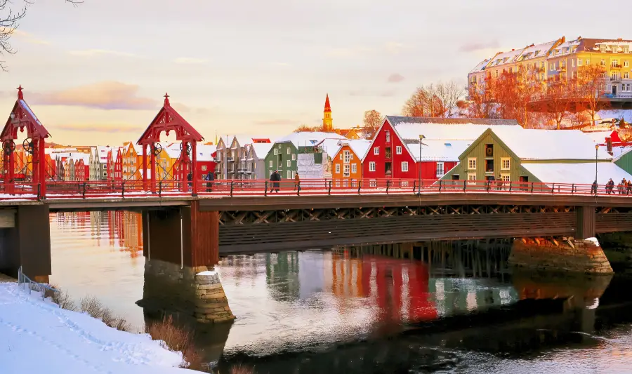 Trondheim in Winter