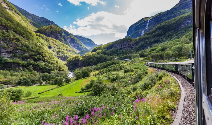 Flamsbana Norway Flam Railway