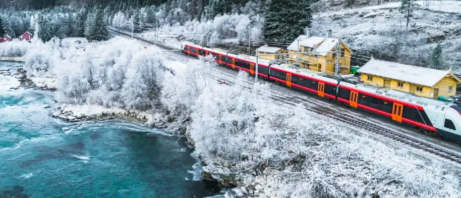Oslo to Bergen Train Bergensbanen