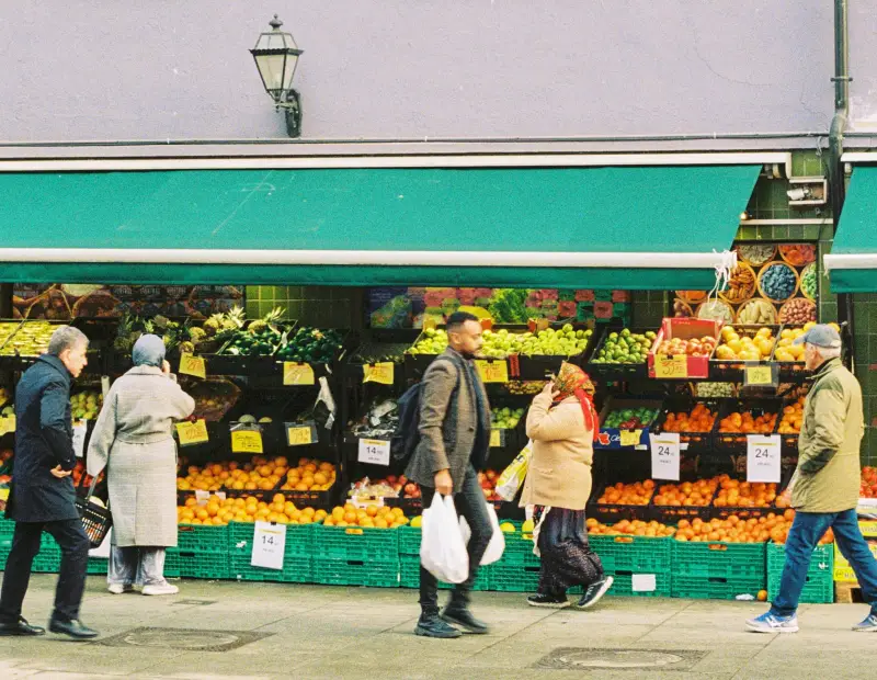 Local Supermarket Norway Vegetables Fruit