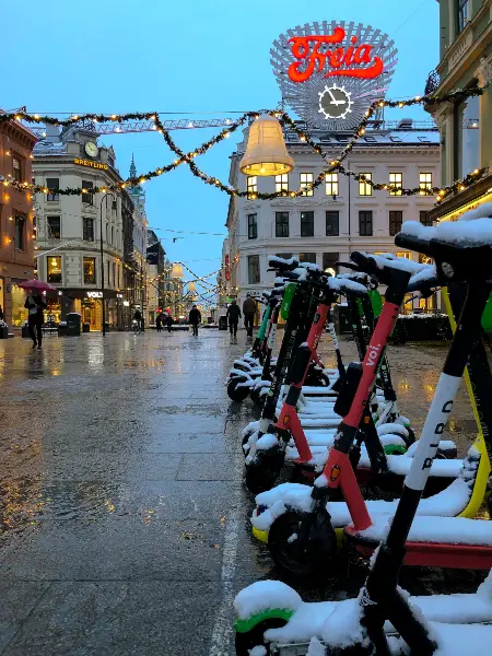 Christmas in Oslo Winter December